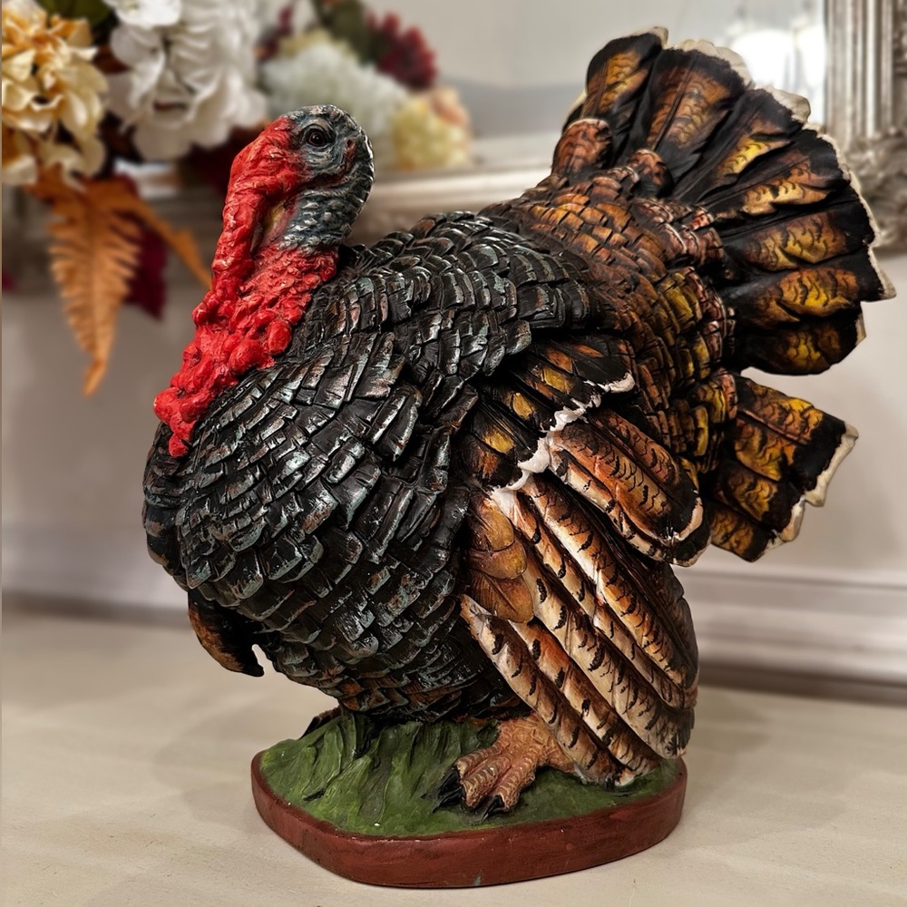 Beautiful Resin Turkey